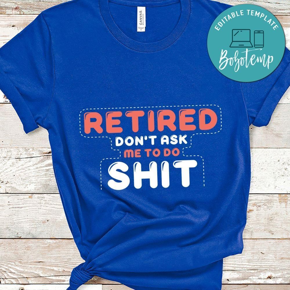 Retirement Gift for Men Women shirt