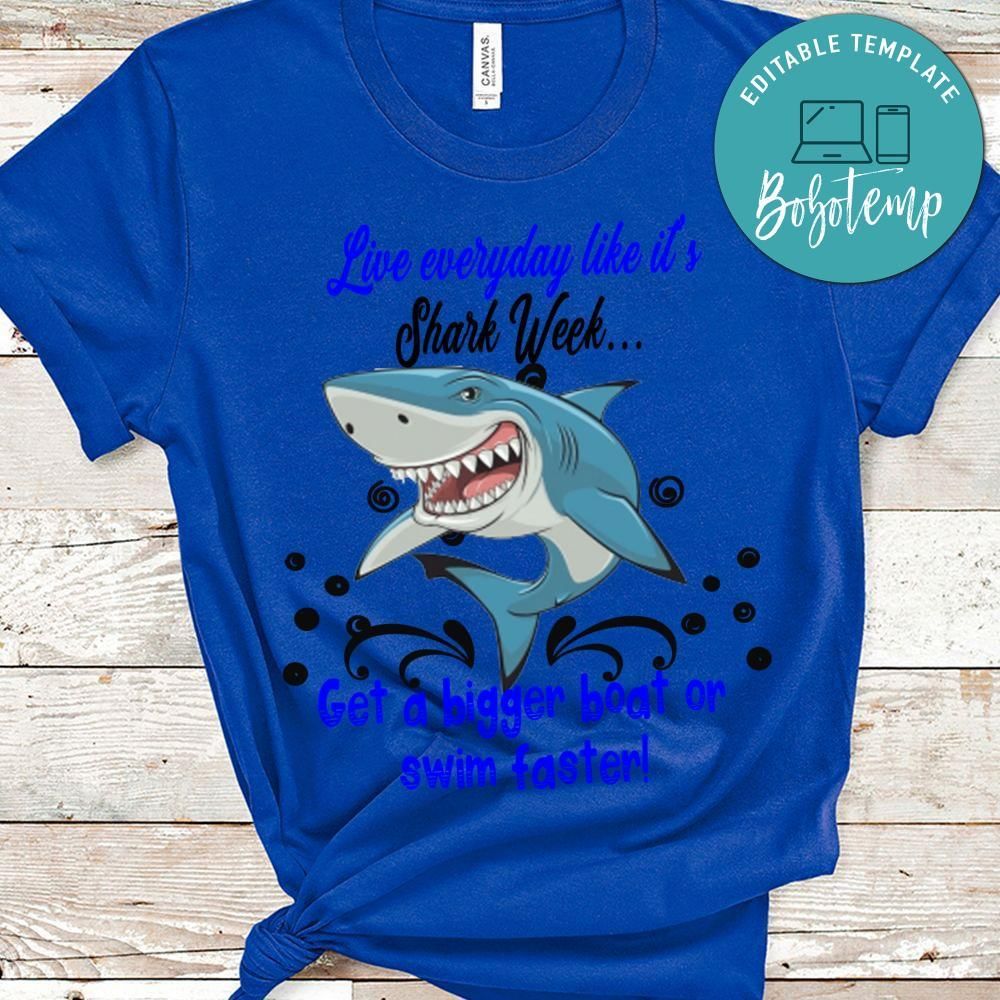 Shark week live shirt