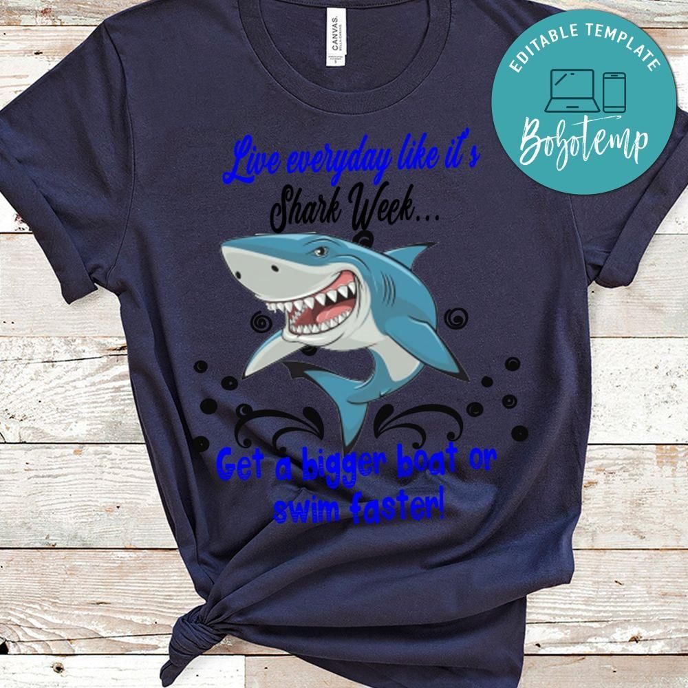 Shark week live shirt