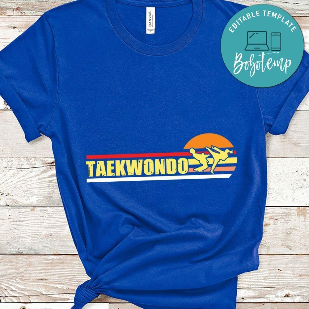 taekwondo shirt gift