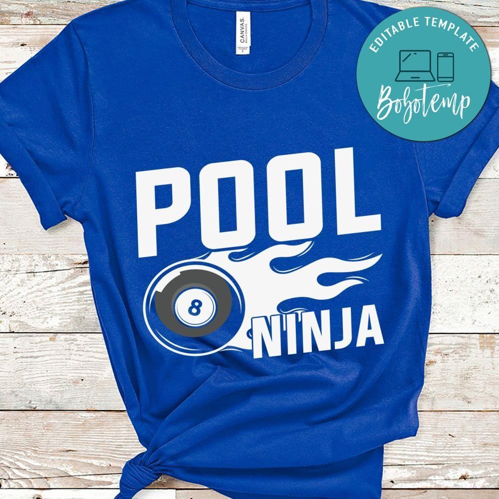 Pool ninja shirt