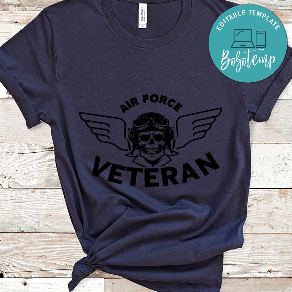 Air force veteran shirt gift