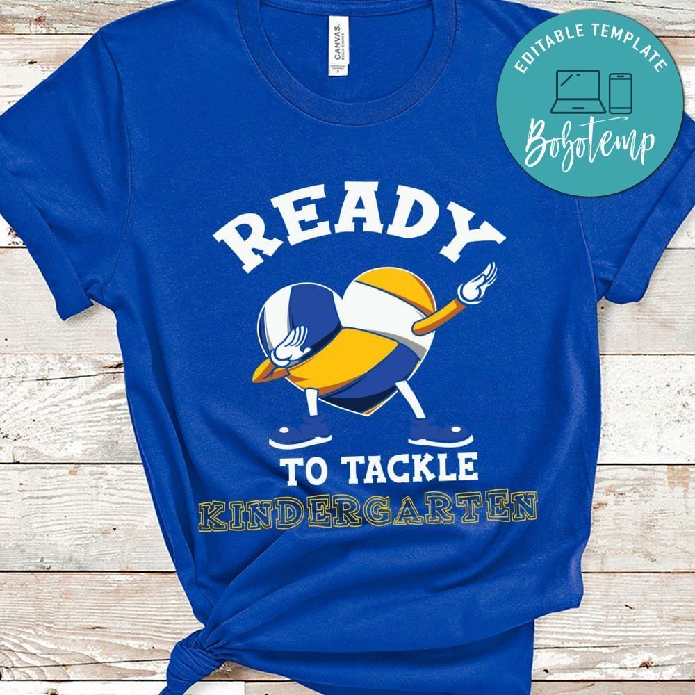 Ready to tackle volleyball toddler shirt