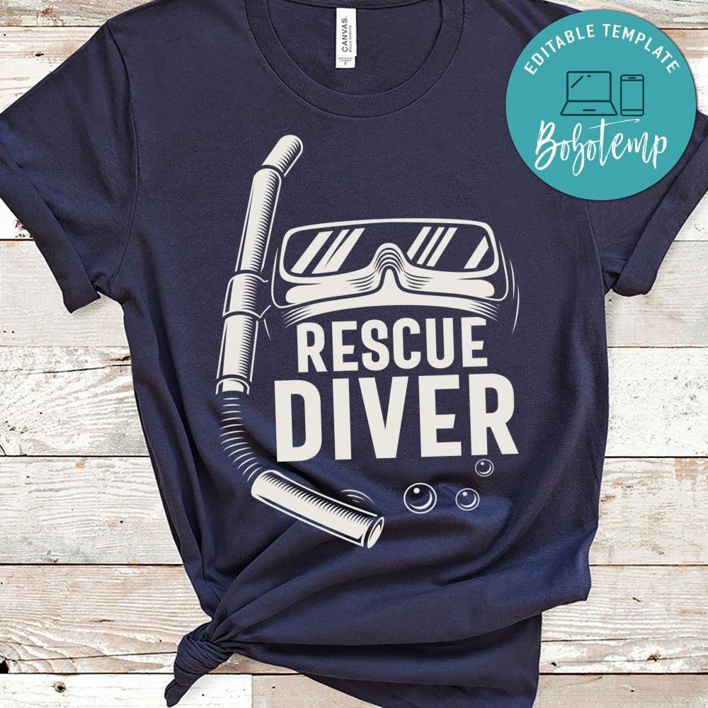 Rescue diver shirt