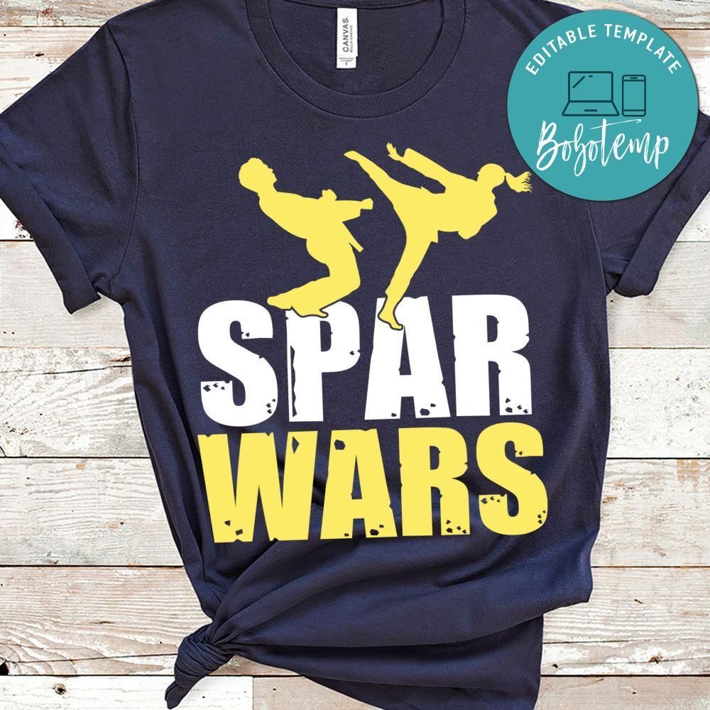 Spar wars taekwondo shirt