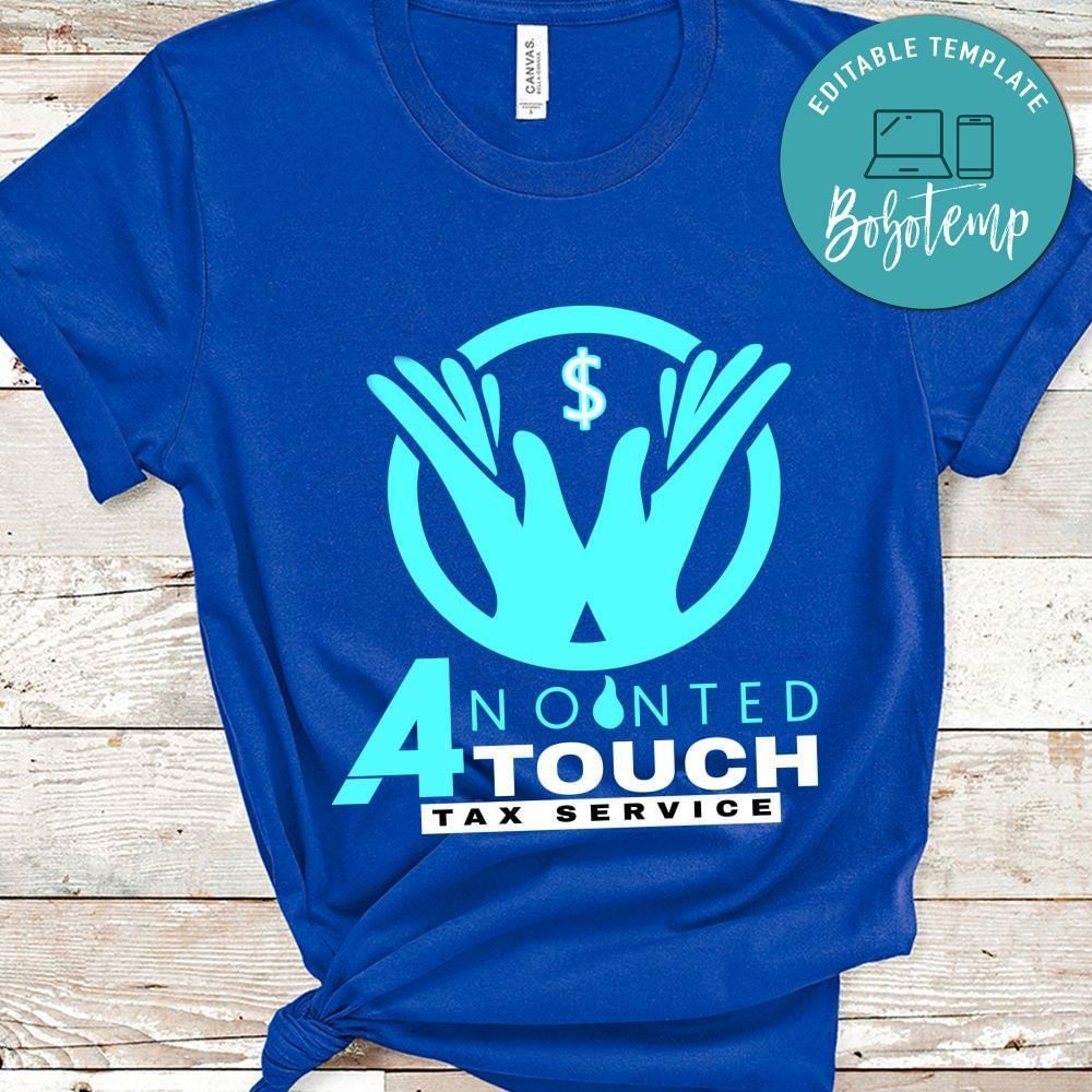 Touch Tax Service PNG file template