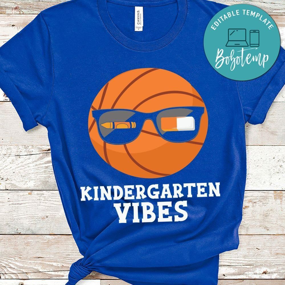 Baseball Kindergarten Vibes toddler shirt