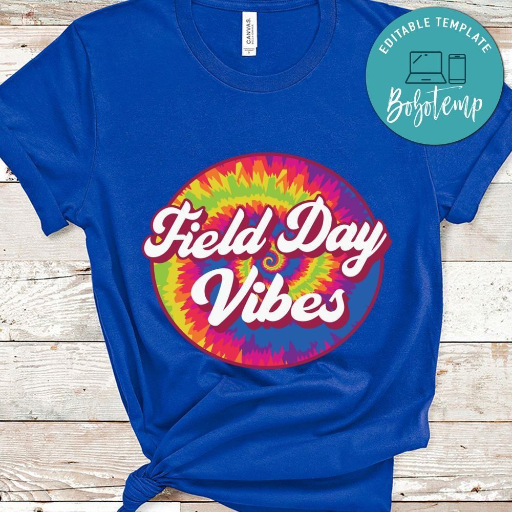 Field day vibes gift shirt
