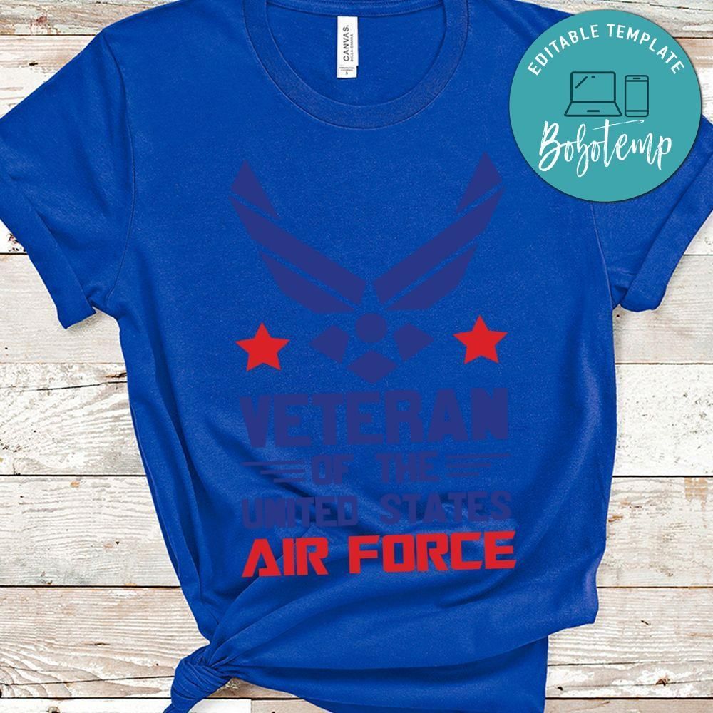 Veteran of the US air force shirt