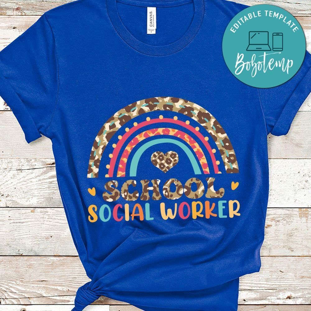 School Social worker shirt