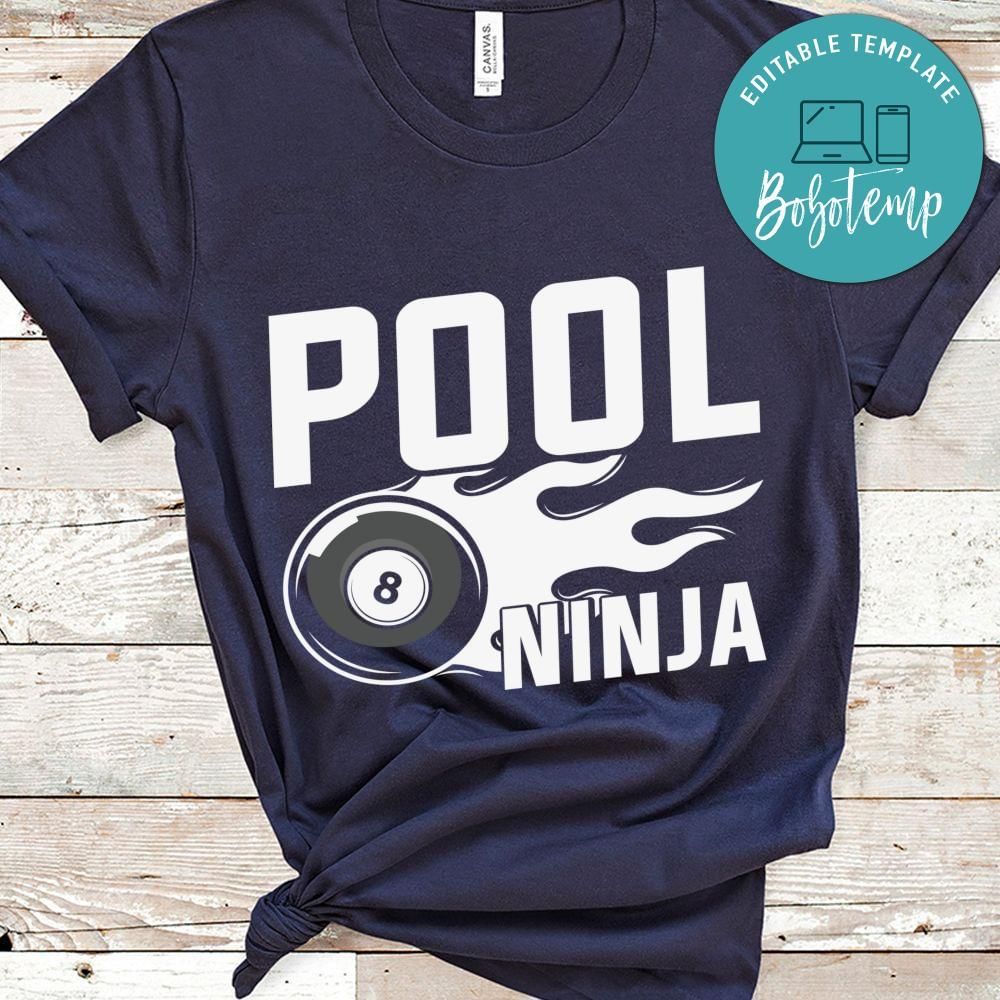 Pool ninja shirt