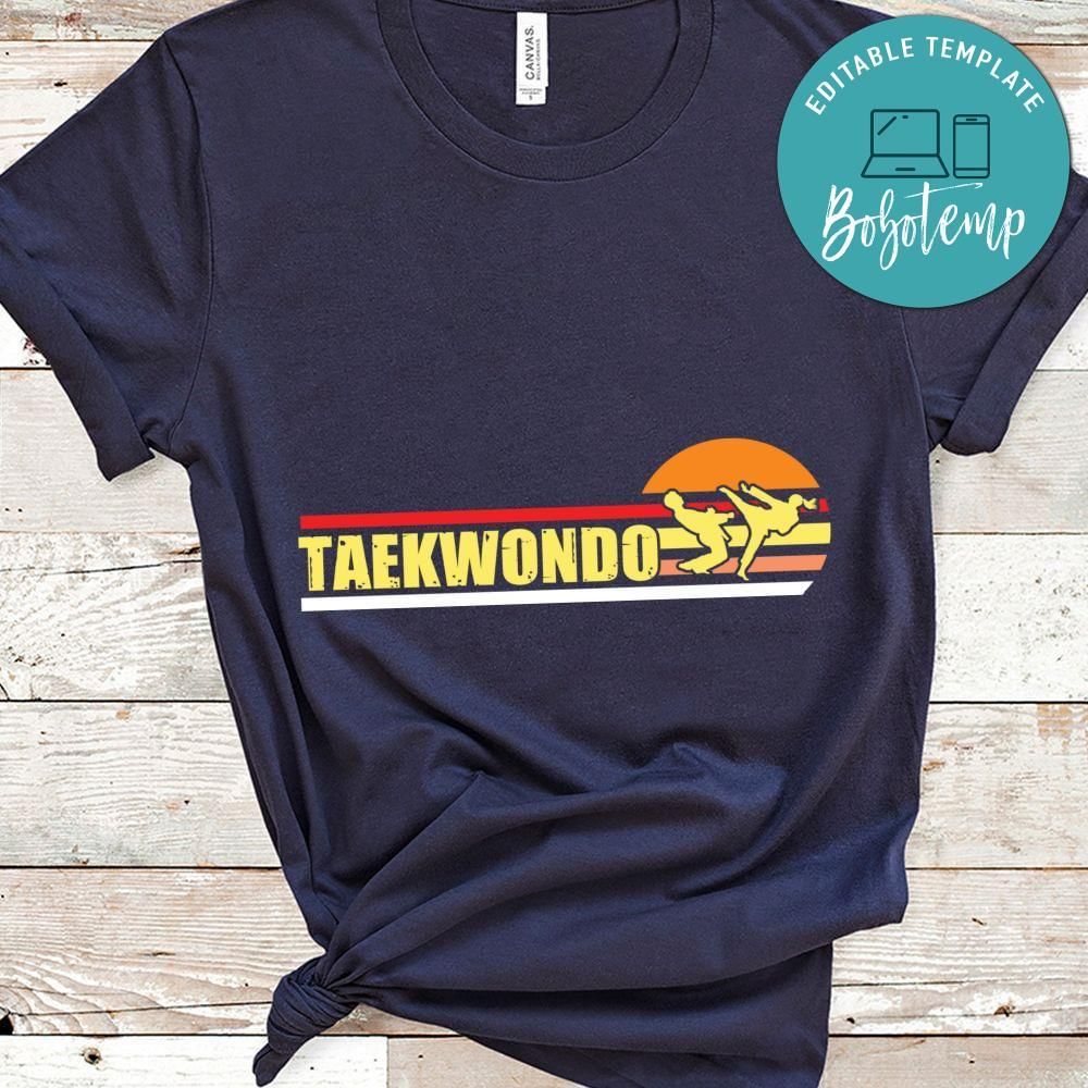 taekwondo shirt gift
