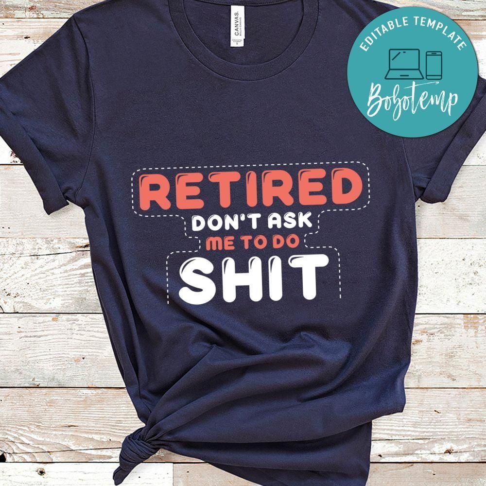 Retirement Gift for Men Women shirt