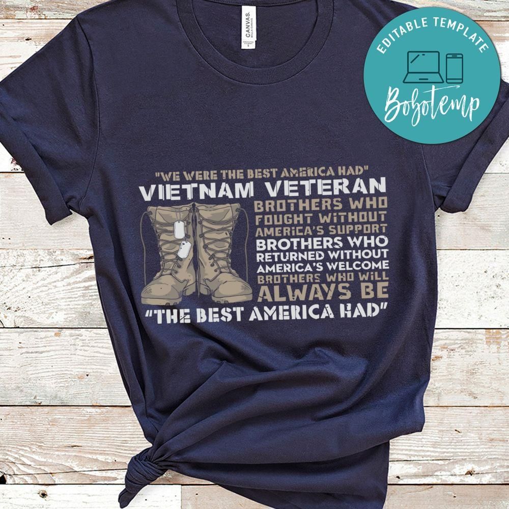 The Best America Had Veteran shirt