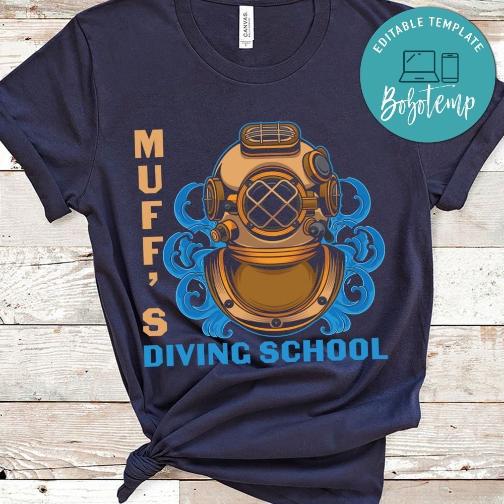 Muff's diving school shirt