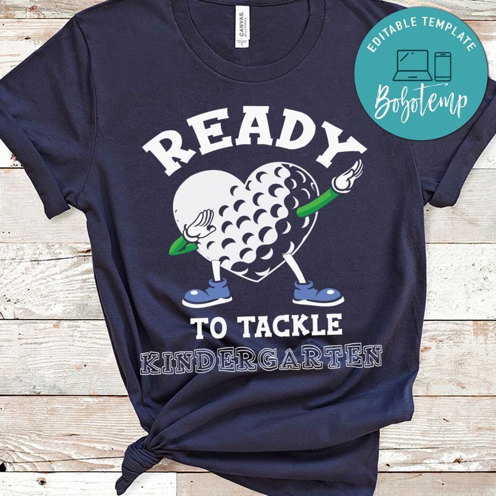 Ready to tackle goft toddler shirt