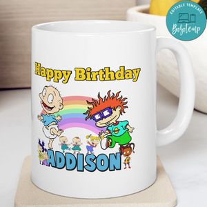 Rugrats Happy Birthday Ceramic Mug 11oz