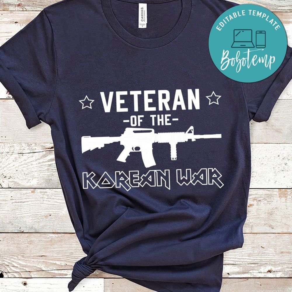 Veteran Of The Korean War shirt