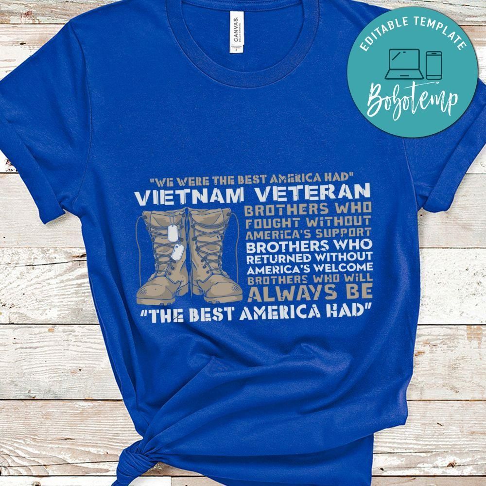 The Best America Had Veteran shirt