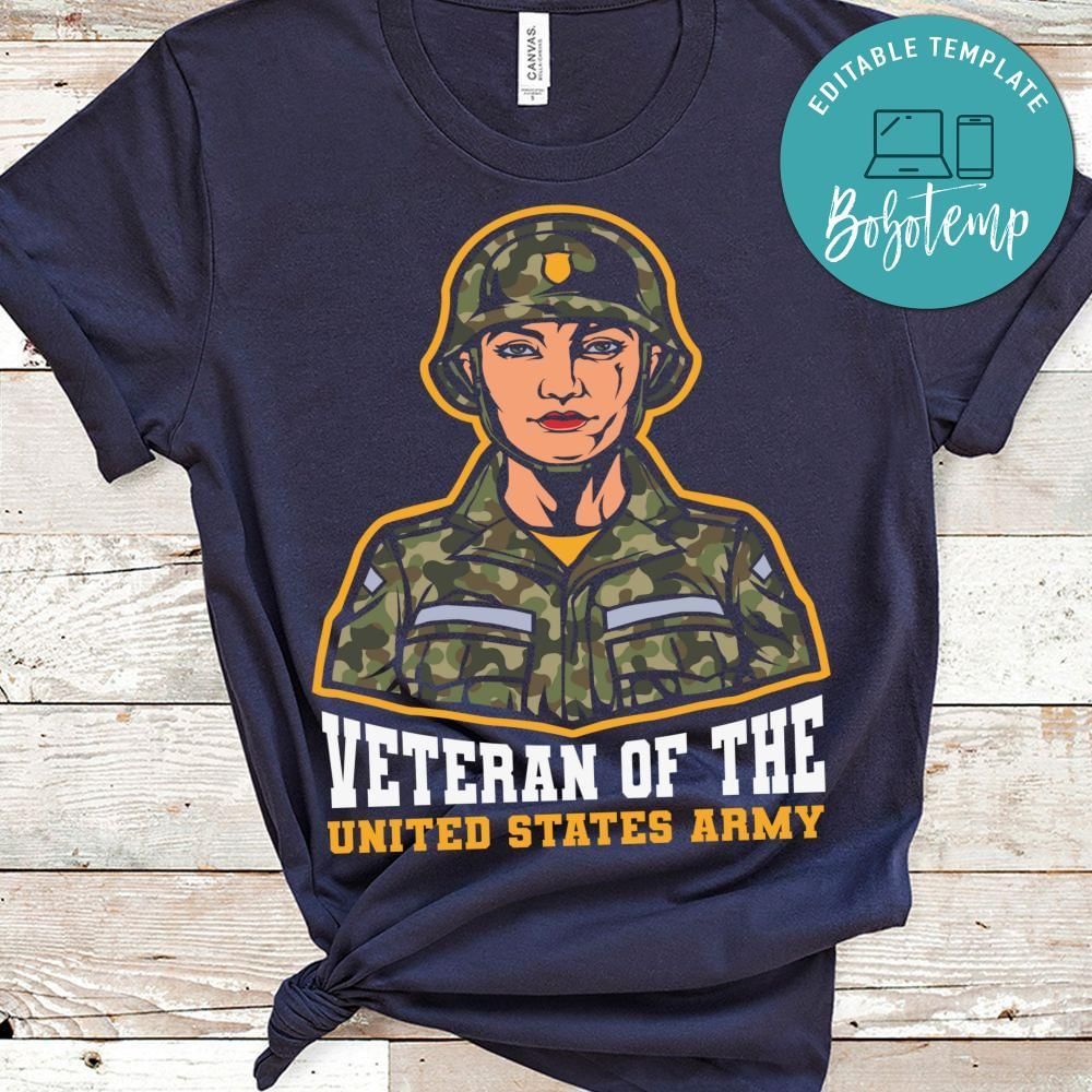 Veteran of the united states army shirt