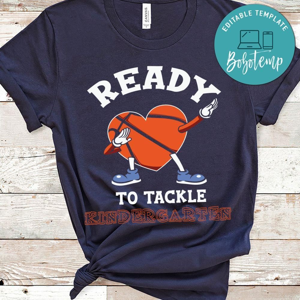 Ready to tackle basketball toddler shirt