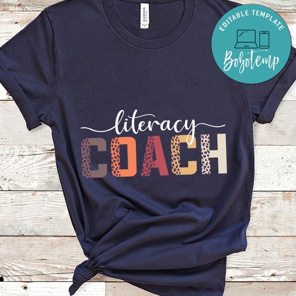 Literacy coach shirt