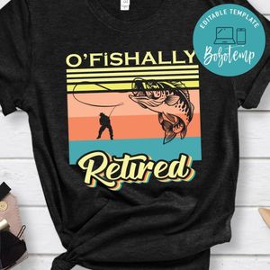 O'fishally retired shirt