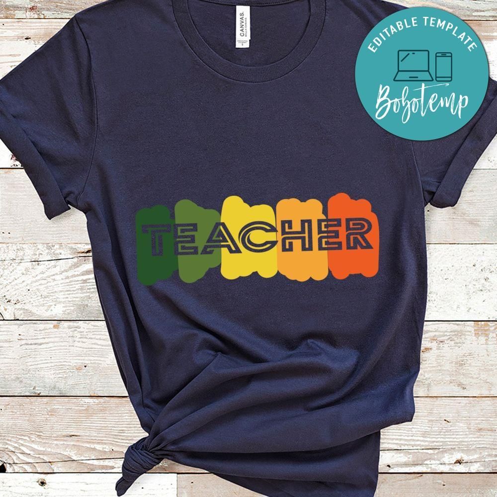 Vintage Retro Teacher Cool shirt