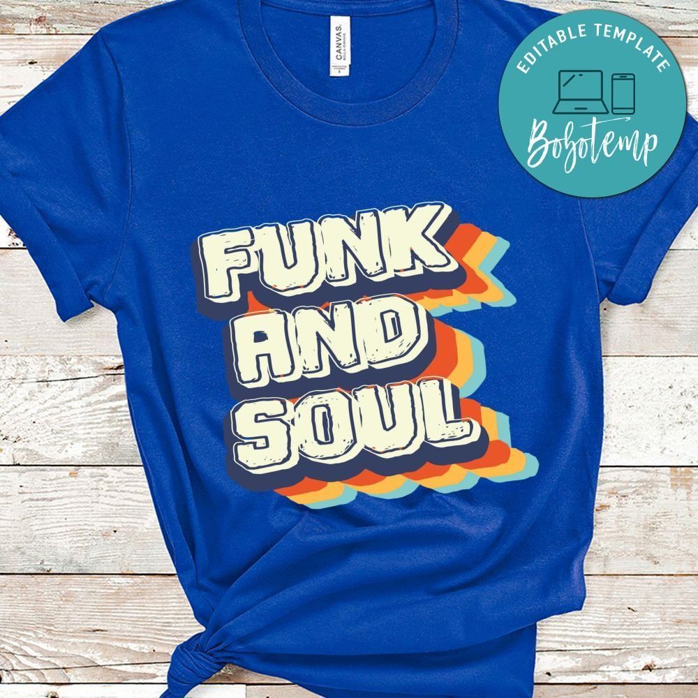 Funk and soul Musican shirt