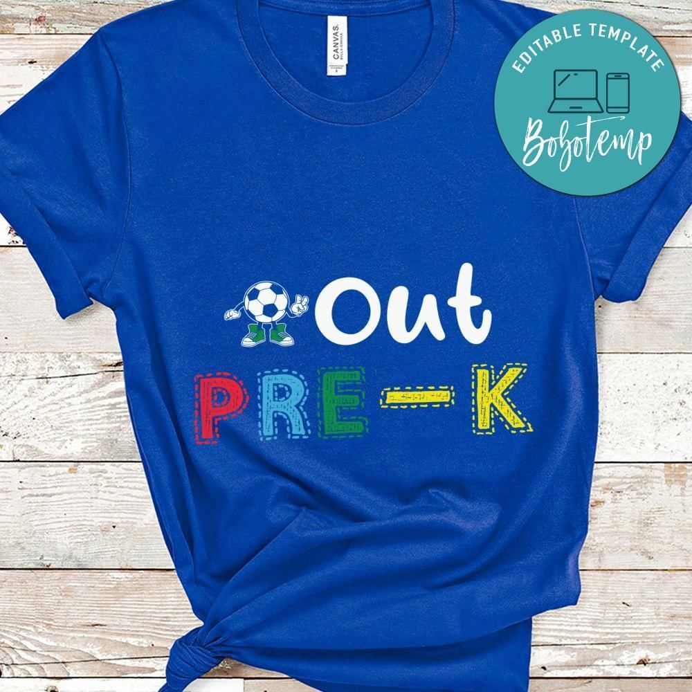Soccer out pre-k shirt