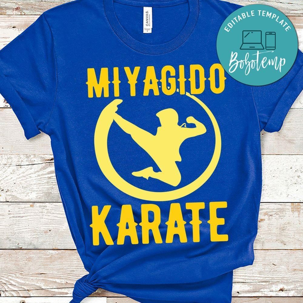 Miyagido karate shirt