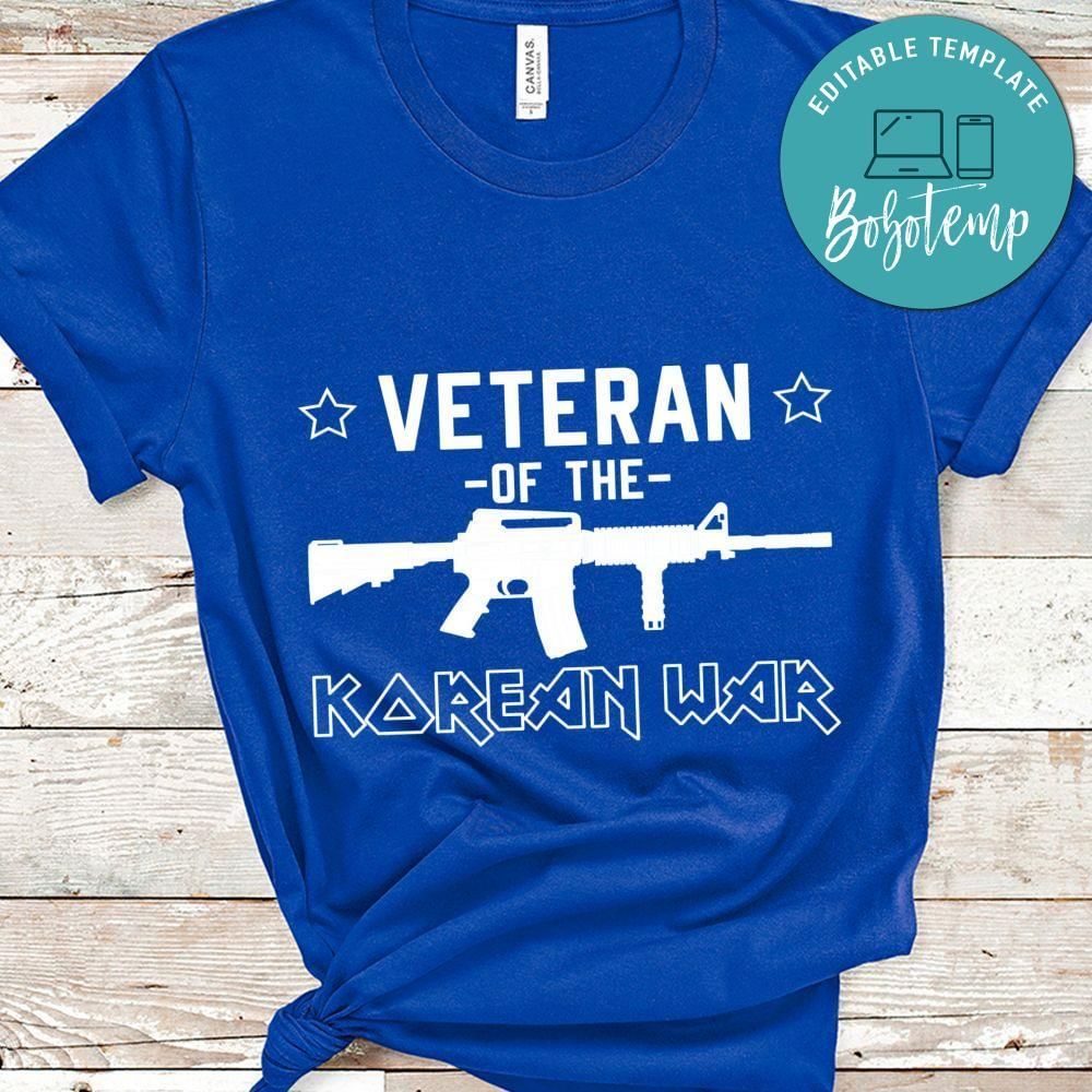 Veteran Of The Korean War shirt
