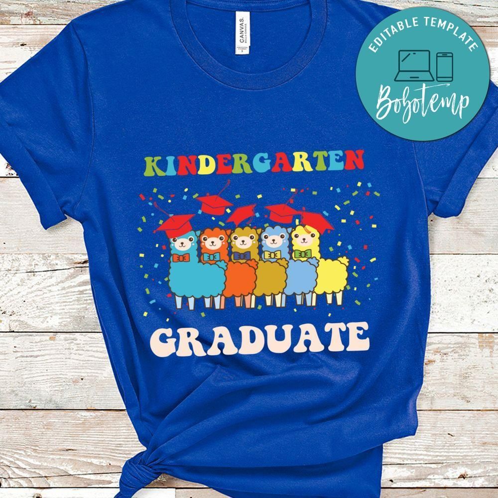 Kindergarten Graduate toddler shirt