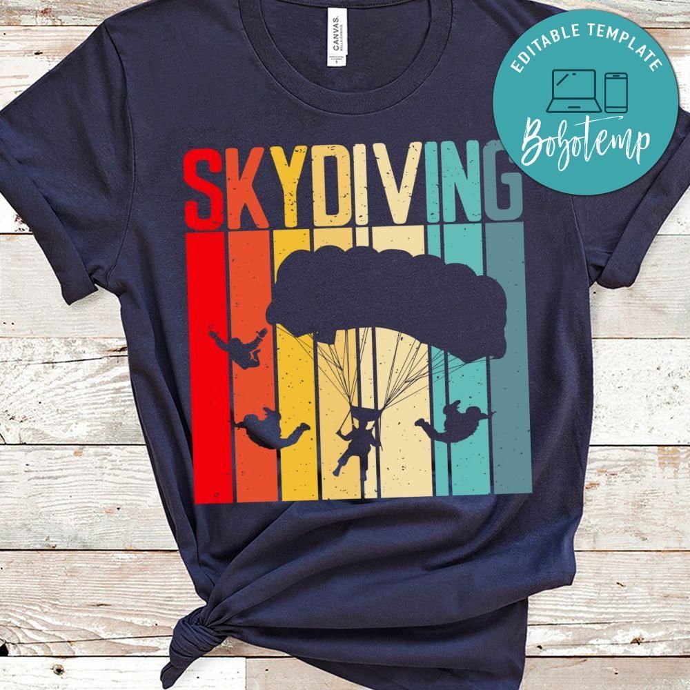 Skydiving shirt