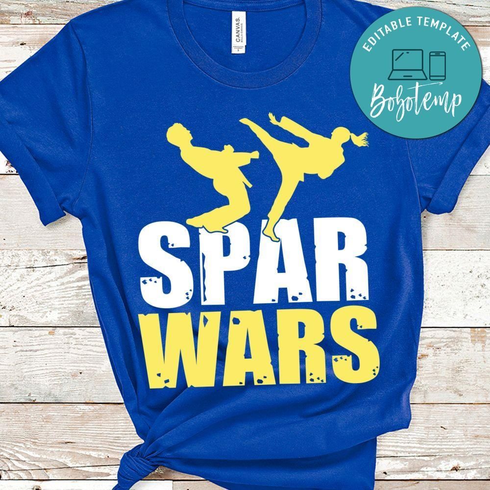 Spar wars taekwondo shirt