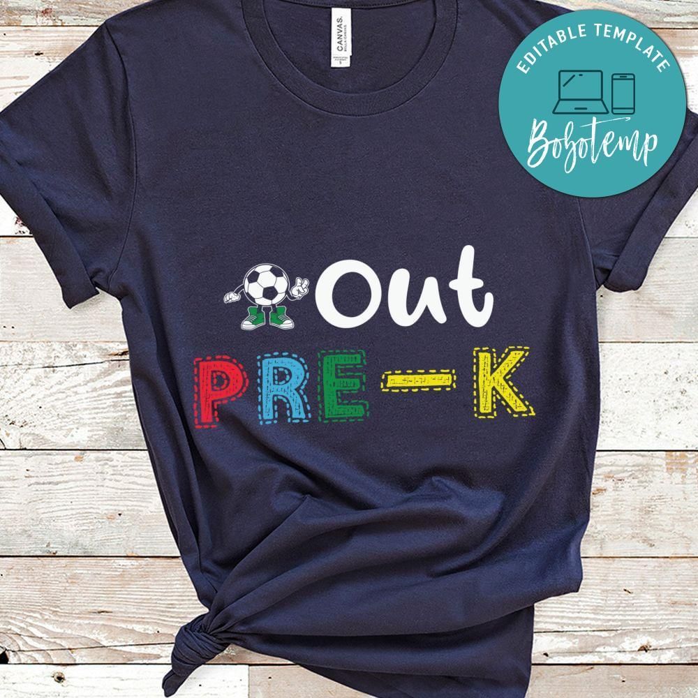 Soccer out pre-k shirt