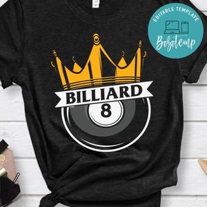 King Billard 8 shirt