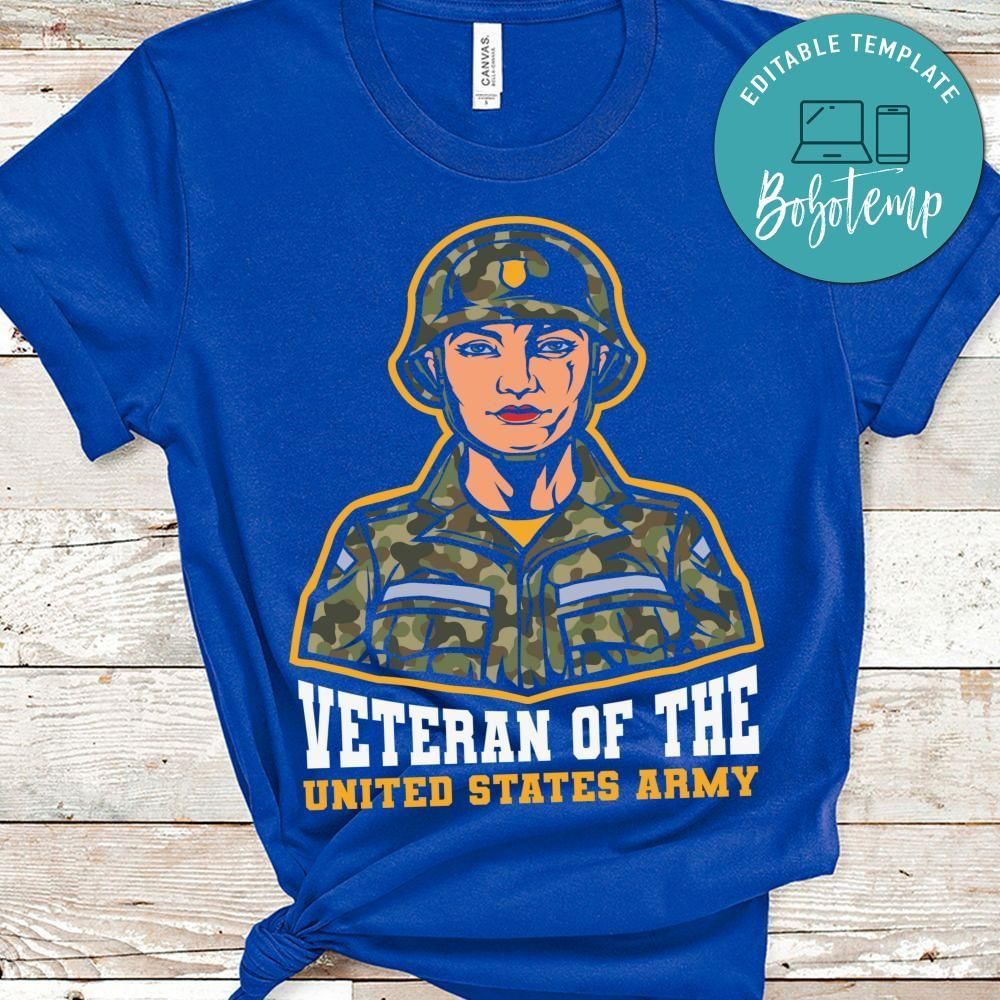 Veteran of the united states army shirt