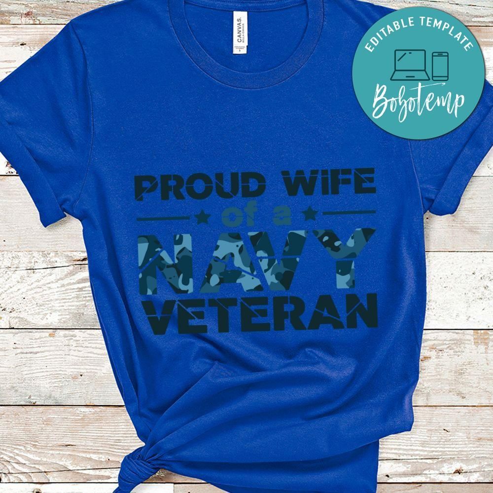 Proud Wife Of A Navy shirt