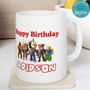 Roblox Happy Birthday Ceramic Mug 11oz