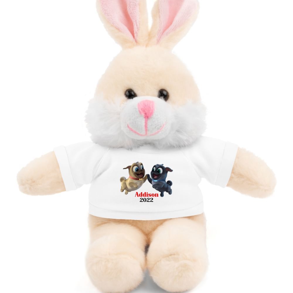 Puppy Dog Pals Christmas Stuffed Animals with Tee