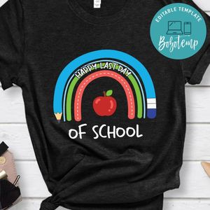 Happy last day of school gift shirt
