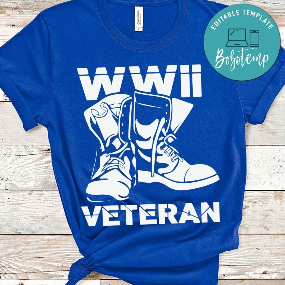 WWII vetean shirt
