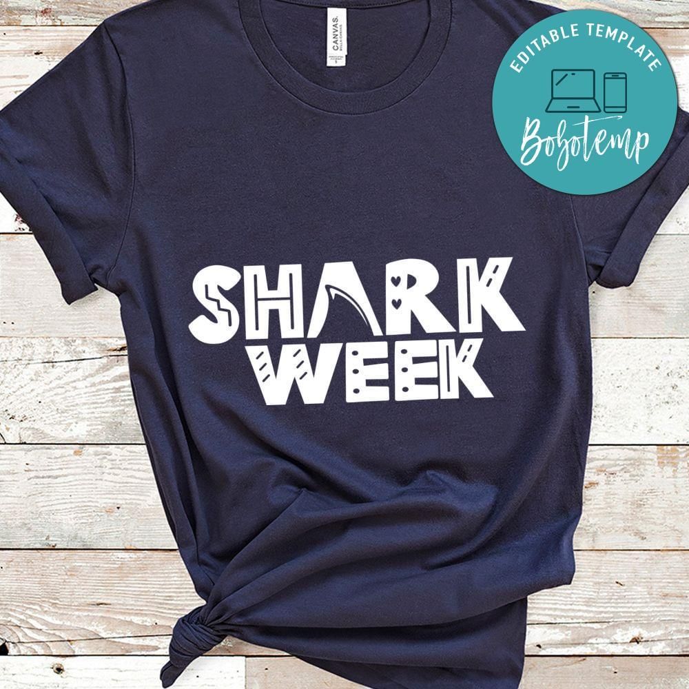 Shark week shirt