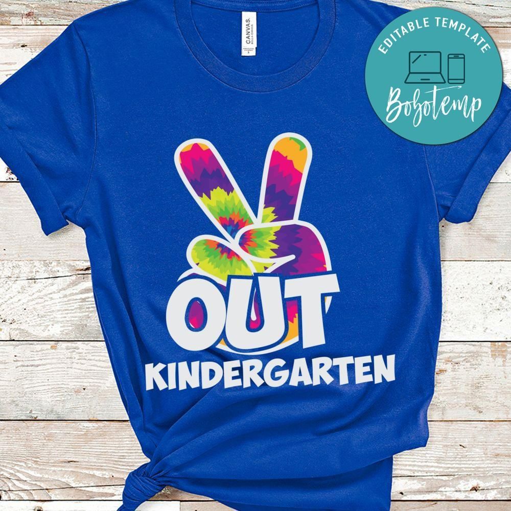 Out Kindergarten toddler shirt
