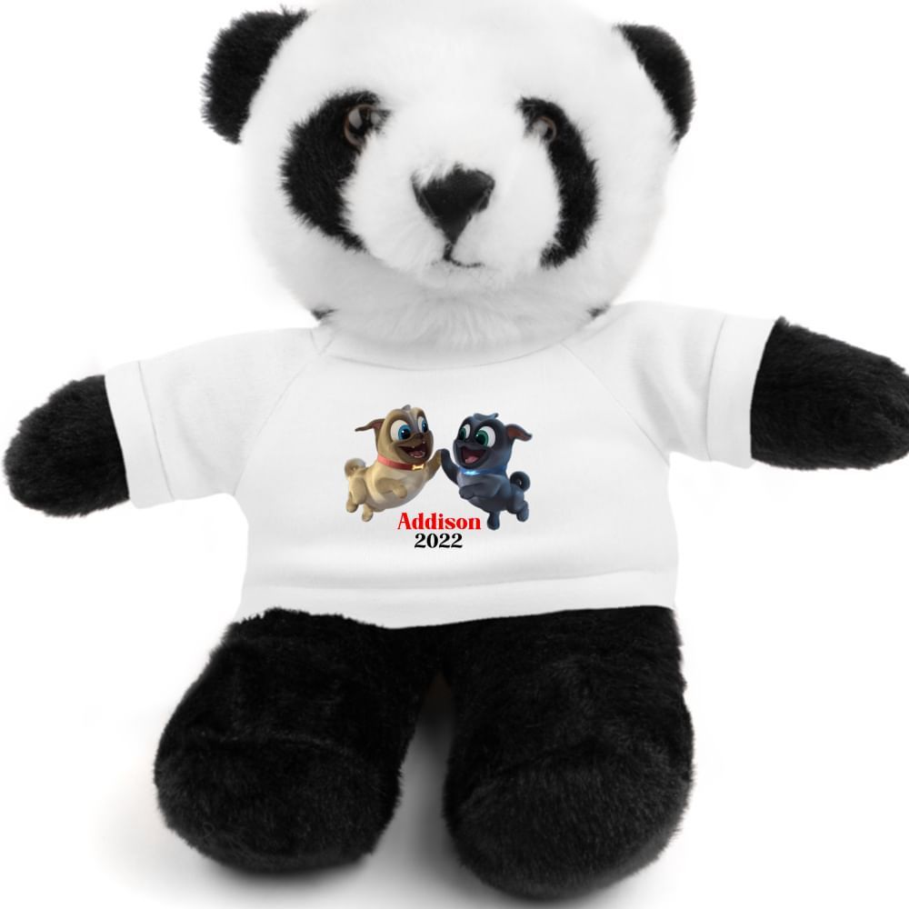 Puppy Dog Pals Christmas Stuffed Animals with Tee