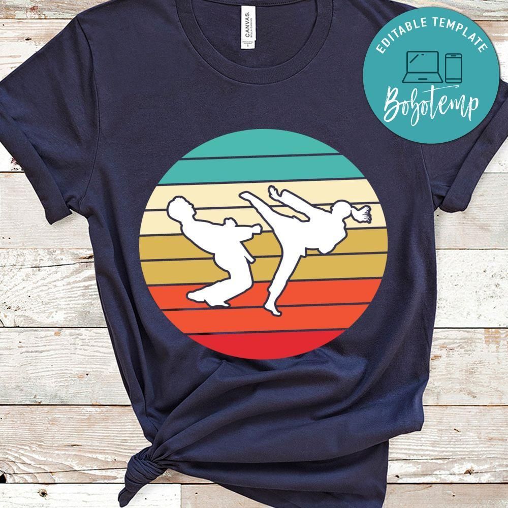 Taekwondo vector shirt