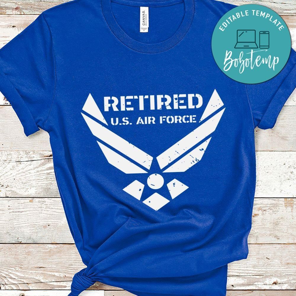 Retired US Air Force Veteran shirt