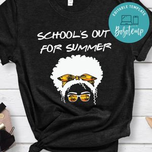 School's out for summer gift shirt