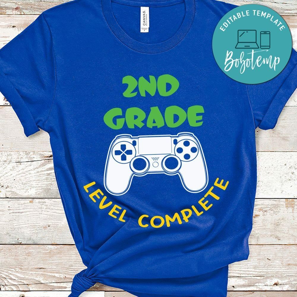 2nd grade level complete shirt